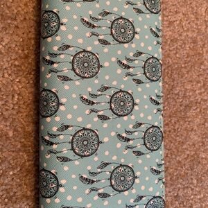 Teal Dreamcatcher Patterned Wallet